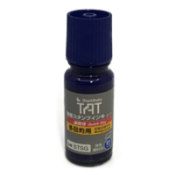 Shachihata's TAT STSG Ink is imported from Japan. This is a permanent ink is perfect for plastic or wax bags, glass, metal or any other non-porous surface, or harsh environment.