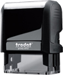 AS-4912 Self Inking Rubber Stamp is ideal for signatures, addresses, commissioner stamps, and custom messages.