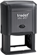 Self-Inking Rubber Stamp, Trodat Printy 4927. Up to 9 lines of custom copy.